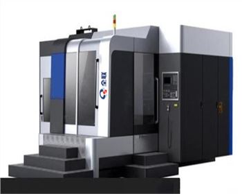 内蒙五軸聯(lian)動卧式加工中心(xin)