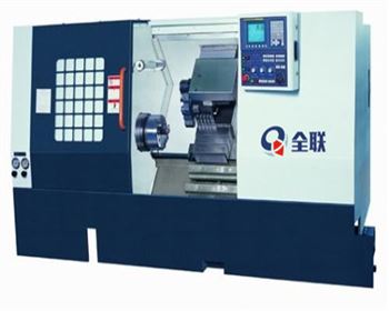 斜床(chuang)身數控車床