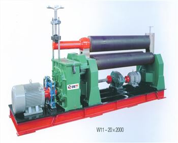 銀(yín)川W11系列對稱式三(sān)輥卷闆機