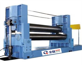 江(jiang)蘇W11Y系列(liè)液壓對(duì)稱式三(san)輥卷闆(pǎn)機