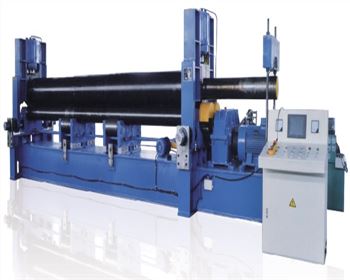 大型(xing)上輥萬能式(shi)三輥卷闆機(ji)